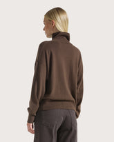 Turtleneck sweater with buttons        -  | Seventy Venezia