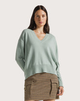 Maglione scollo a V in lana e cashmere -  | Seventy Venezia
