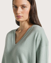 Maglione scollo a V in lana e cashmere -  | Seventy Venezia