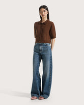 Cardigan polo in misto lana -  | Seventy Venezia