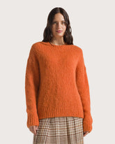 Wool and alpaca crewneck sweater       -  | Seventy Venezia