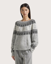Maglione girocollo jacquard -  | Seventy Venezia