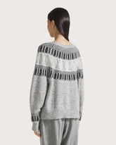 Maglione girocollo jacquard -  | Seventy Venezia