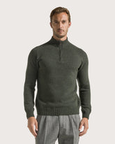 Maglione zippato moulinè -  | Seventy Venezia