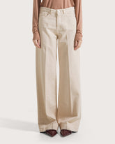 Jeans a vita alta in bull di cotone -  | Seventy Venezia