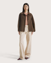 Jeans a vita alta in bull di cotone -  | Seventy Venezia