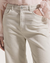 Jeans lunghi a vita alta in bull cotone stretch -  | Seventy Venezia