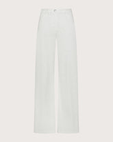 High-waisted long jeans made of washed denim -  | Seventy Venezia