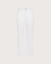 Jeans in bull di cotone stretch con fondo leggermente a zampa alla caviglia -  | Seventy Venezia