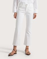 Jeans in bull di cotone stretch con fondo leggermente a zampa alla caviglia -  | Seventy Venezia