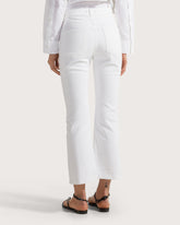 Jeans in bull di cotone stretch con fondo leggermente a zampa alla caviglia -  | Seventy Venezia