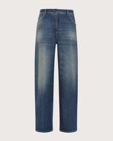 Jeans lunghi a vita alta in denim washed -  | Seventy Venezia
