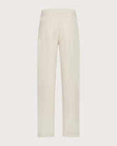 Jeans lunghi wide leg in diagonale tencel lino con cinturino in vita -  | Seventy Venezia