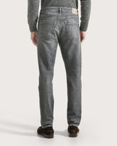 Five-pocket pants made of grey denim -  | Seventy Venezia