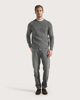 Five-pocket pants made of grey denim -  | Seventy Venezia