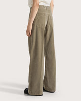 High-waisted velvet pants -  | Seventy Venezia
