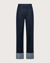 Straight-leg jeans with turn-ups -  | Seventy Venezia