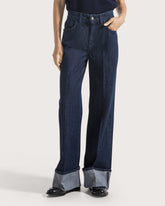 Straight-leg jeans with turn-ups -  | Seventy Venezia