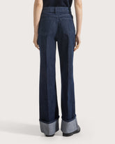Straight-leg jeans with turn-ups -  | Seventy Venezia