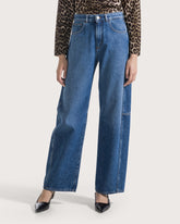 High-waisted five-pocket jeans -  | Seventy Venezia