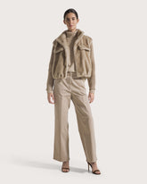 Faux fur coat -  | Seventy Venezia