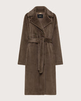 Faux fur trench coat -  | Seventy Venezia