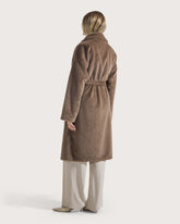Faux fur trench coat -  | Seventy Venezia