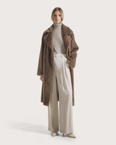 Faux fur trench coat -  | Seventy Venezia