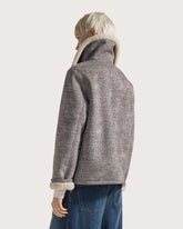 Double-breasted mock shearling -  | Seventy Venezia