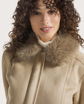 Mock shearling with zipper -  | Seventy Venezia