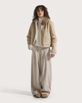 Mock shearling with zipper -  | Seventy Venezia