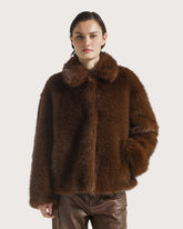 Cappotto corto in ecopelliccia -  | Seventy Venezia