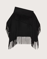 Mantella con frange misto cashmere -  | Seventy Venezia