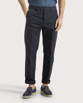 Chino pants in stretch cotton gabardine -  | Seventy Venezia