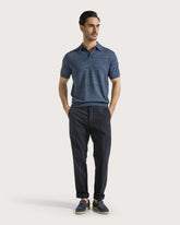 Chino pants in stretch cotton gabardine -  | Seventy Venezia