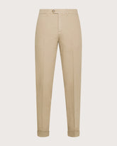 Pantalone chino in tricotina tencel/lino -  | Seventy Venezia