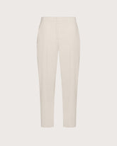 Pantalone alla caviglia elasticato dietro in lino cotone stretch vintage -  | Seventy Venezia