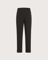 Pantalone alla caviglia con risvolto in poly bielastic -  | Seventy Venezia