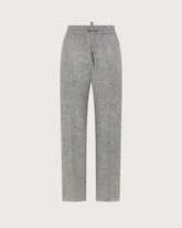 Pantalone in lana effetto feltro fantasia -  | Seventy Venezia
