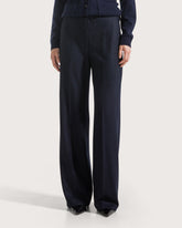 Long relaxed fit flannel trousers       -  | Seventy Venezia