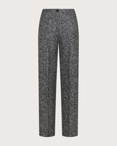 Relaxed fit long stretch houndstooth pants -  | Seventy Venezia
