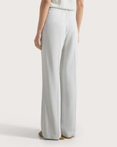 Pantalone lungo relax fit elasticato dietro in cady crêpe viscosa -  | Seventy Venezia