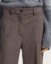 Pantalone in macro resca gessata -  | Seventy Venezia
