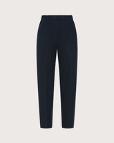 Elasticated trousers in textured knit       -  | Seventy Venezia