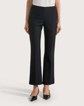 Pantalone slim fit alla caviglia elasticato in tessuto tecnico bistretch nido d'ape -  | Seventy Venezia