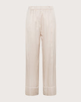 Pantalone stile pajamas in raso di viscosa fluido -  | Seventy Venezia
