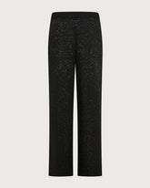 Pantalone dritto in maglia con paillettes -  | Seventy Venezia