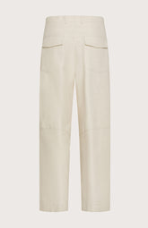 Fatigue trousers in raw lurex canvas -  | Seventy Venezia