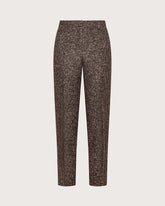 Semi-stretch houndstooth pants -  | Seventy Venezia