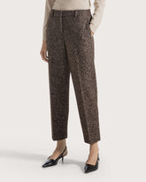 Semi-stretch houndstooth pants -  | Seventy Venezia